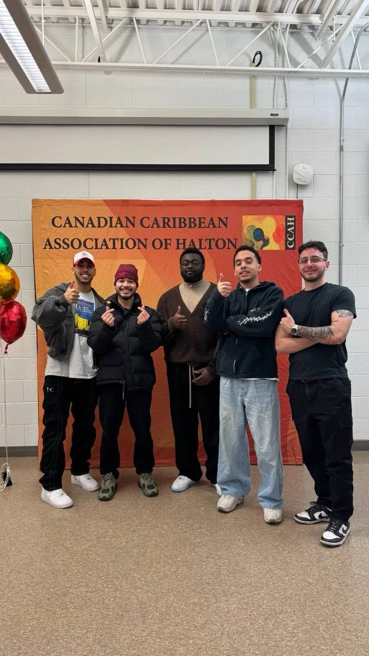 WLTH members with the Canadian Caribbean Association of Halton