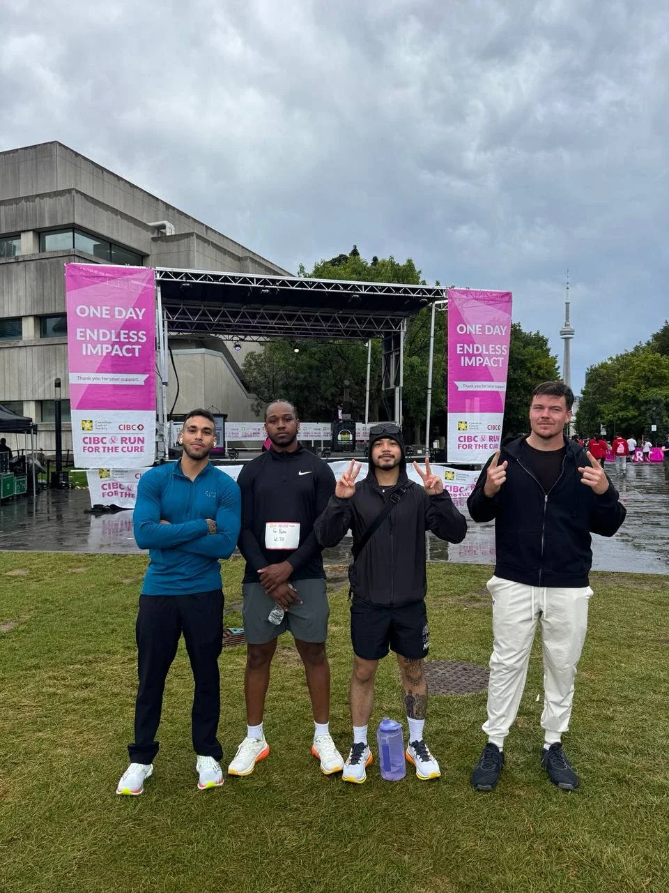 WLTH members at the CIBC Run for the Cure in Toronto